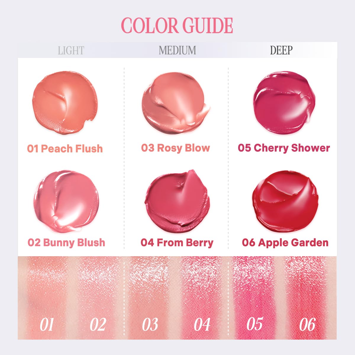 CLIO Essential Lip & Cheek Tap, Easy to Use, Glides on Effortlessly, Non-Greasy, Travel-Sized Creamy & Blendable Color For Lips & Cheeks (02 BUNNY FLUSH, One Size)