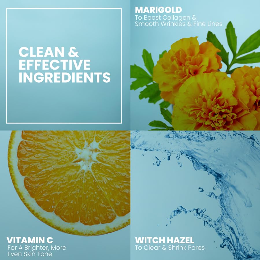 Eva Naturals Anti-Aging Serum Bundle - Vitamin C, Hyaluronic Acid, and Retinol | Face Serum Set for Skin Brightening, Hydration