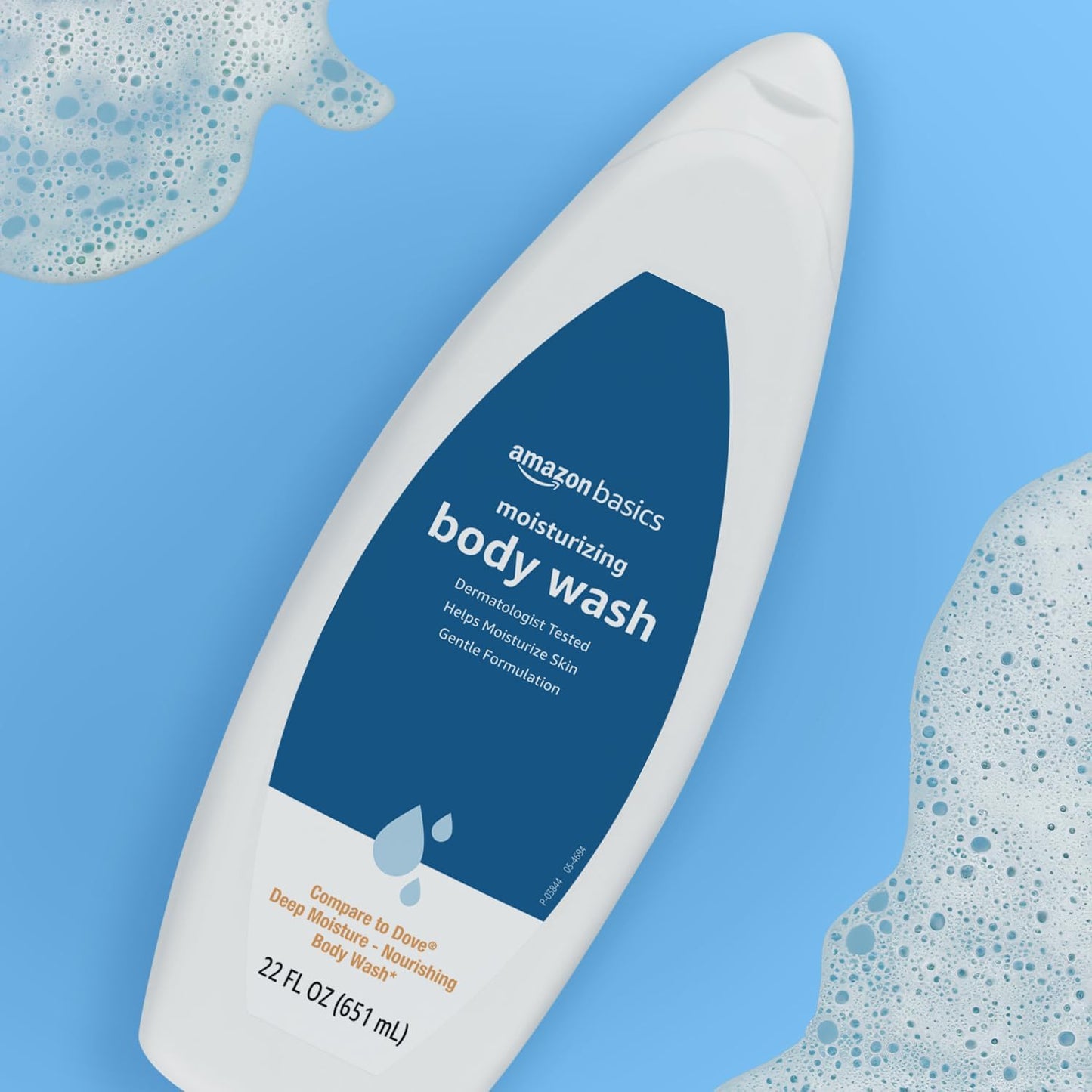 Amazon Basics Body Wash for Moisturizing Skin, Fresh, 22 fl oz (Pack of 2)