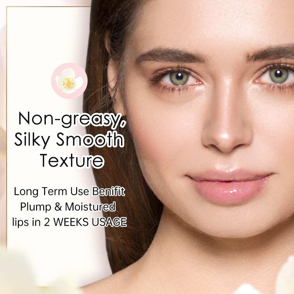 CATKIN Lip Balm Color Tinted Lip Stain Ultra Hydrating Moistrurizer Chapstick with Vitamin E Nourishing For Cracked & Dry Lips 0.12 oz C06 Camellia