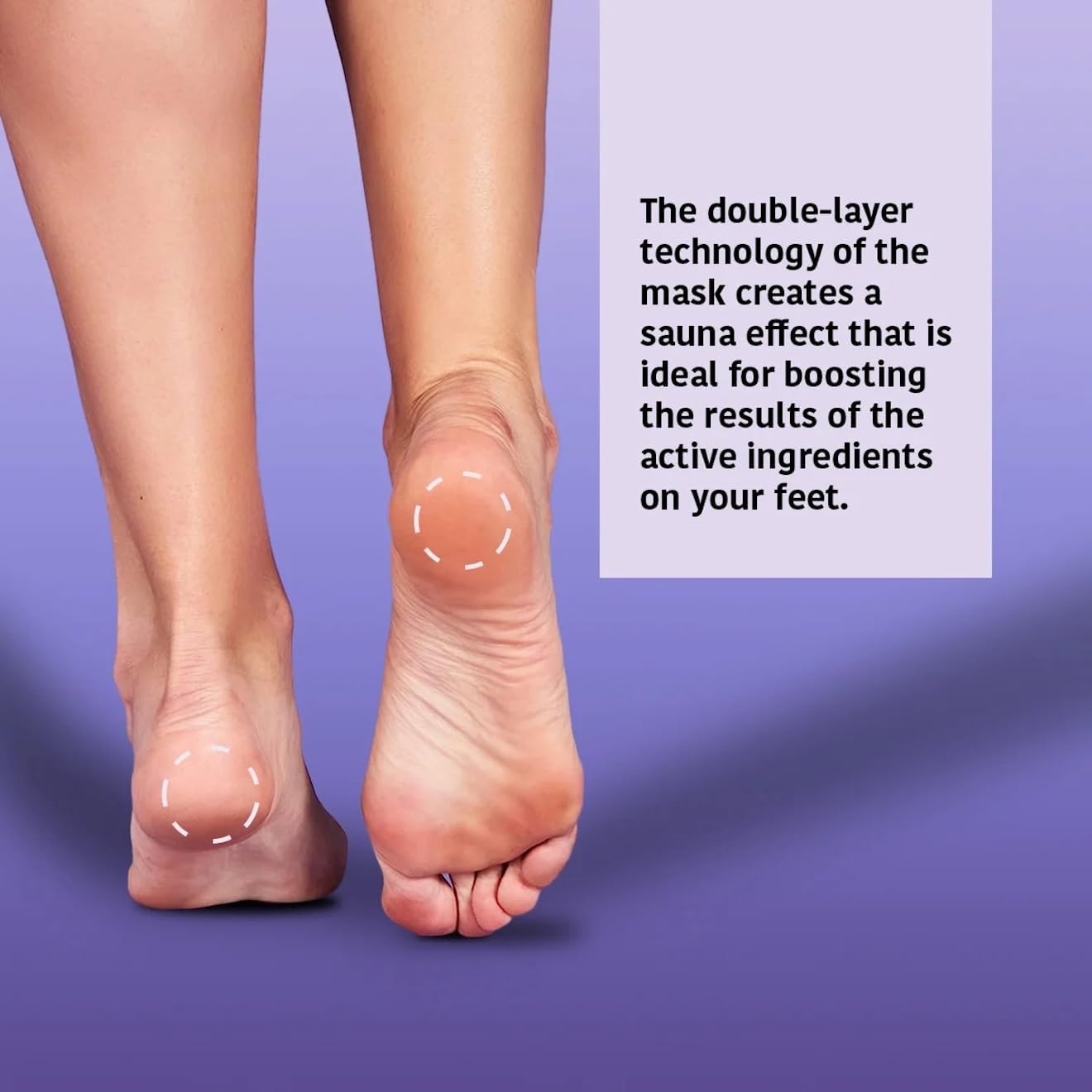 IROHA NATURE Exfoliating Foot Peeling Socks | 2 Pairs (2 Uses)| With Glycolic, Lactic, Salicylic Acids & Lavender | Intensive Treatment for Callused, Dry & Cracked Feet | Vegan Formula