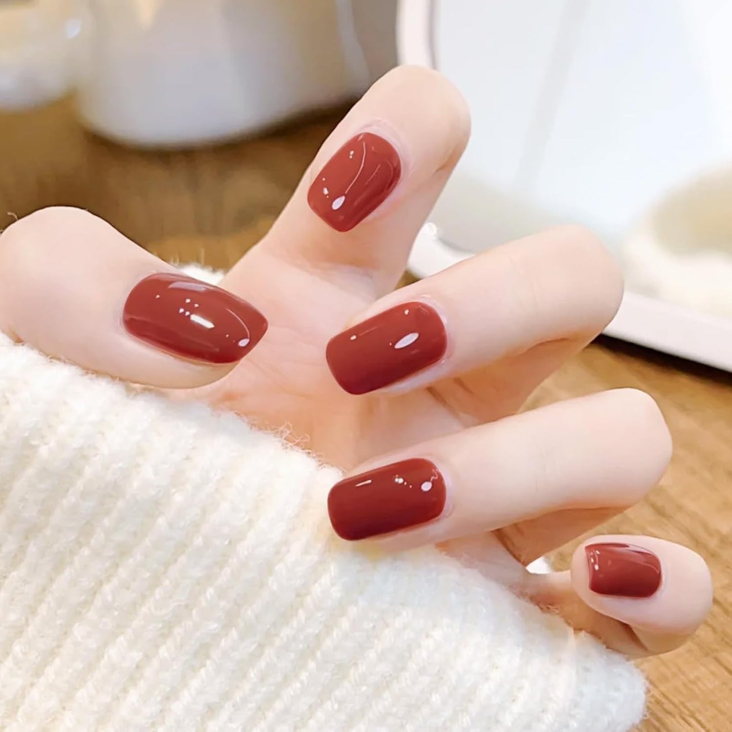 Major Dijit Quick Dry Nail Polish Brown Summer Nail Lacquer for Nail Art Regular Nail Polish 0.41 fl oz.