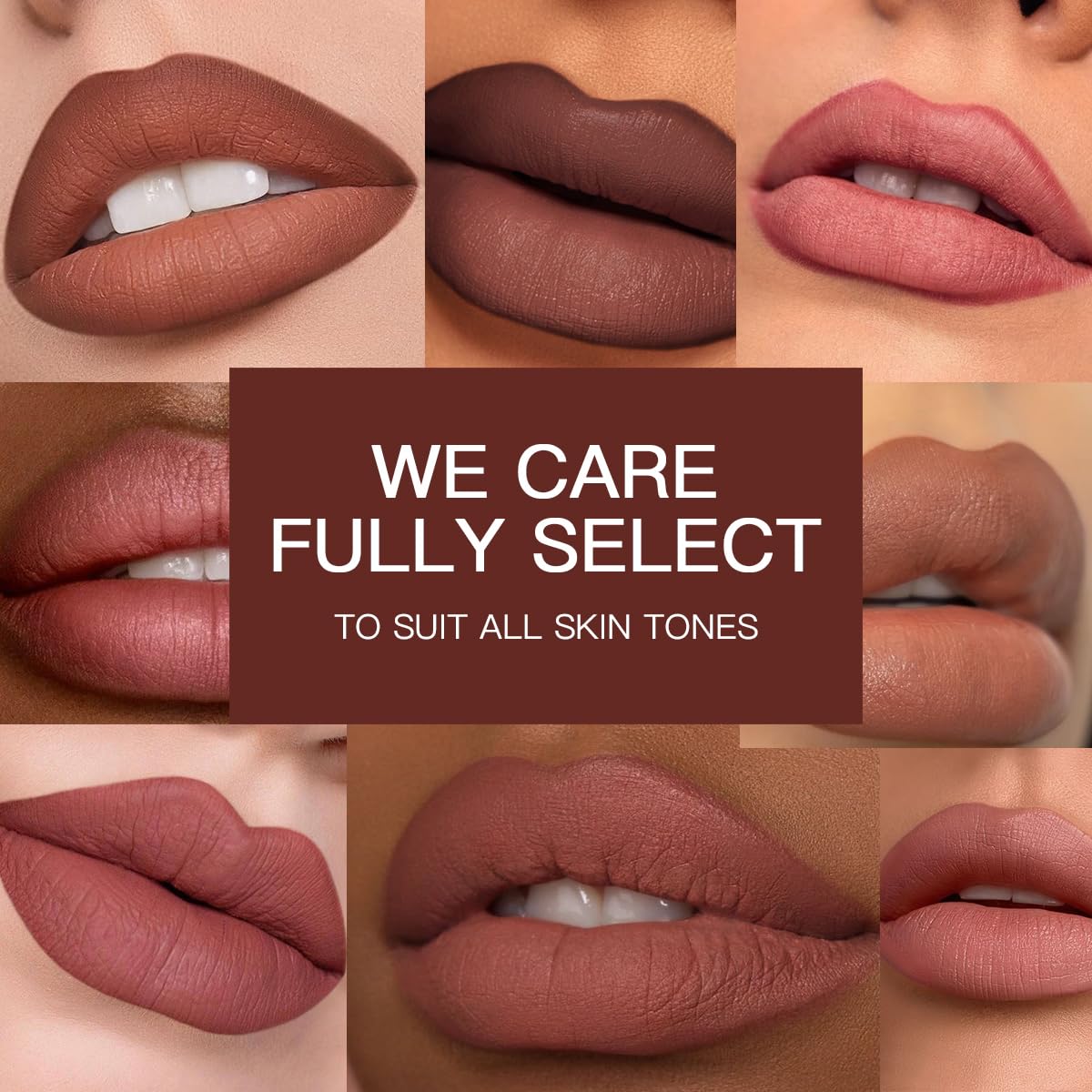 USHAS 2 in 1 Waterproof Lipstick and Lip Liner Combo Set - Long Lasting Matte Lipstick Pen with Liner Set Makeup Kit (S17, Pack of 1)