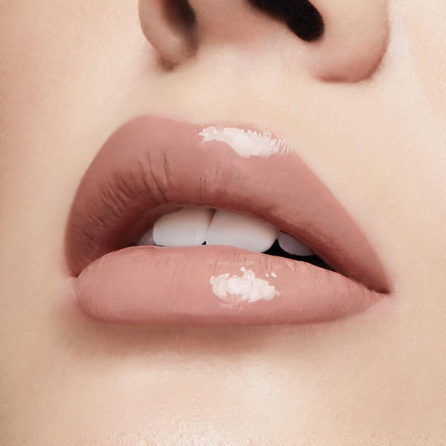 Milani Lip Gloss, Keep It Full Nourishing Lip Plumper with Hyaluronic Acid & Peptides for Soft, Fuller-Looking Lips (0.13 Fl. Oz.) Soft Rose