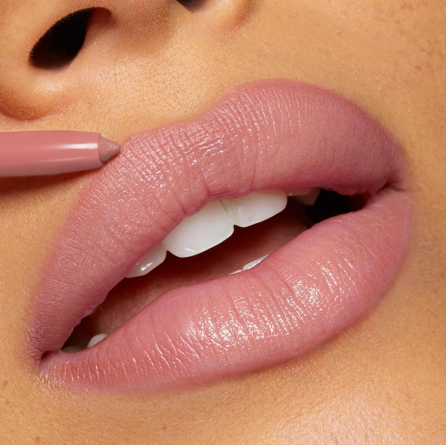 ColourPop So Juicy Plumping Lip Liner with Peptides - Long Lasting Lip Liner for Visibly Plumped & Shaped Lips - Enriched with Smoothing Ceramides & Peppermint - Love That (0.01 oz)