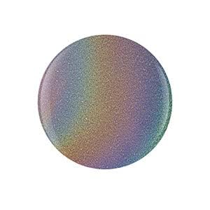 Gelish Chrome Stix, Chrome Nail Powder, Nail Art for Stunning Metallic Finish, Long-Lasting, Easy Application, Perfect for Professional and At-Home Use (Silver Holographic, 0.5g)