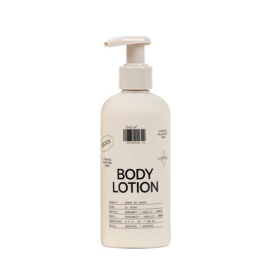 DedCool Body Lotion | Taunt | Lightweight, Deeply Hydrating Formula with Ceramides, Snow Mushroom & Meadowfoam Oil | Bergamot, Dew, Cassis, Vanilla & Amber Scent | Non-Toxic Vegan Skincare | 8.5 fl oz