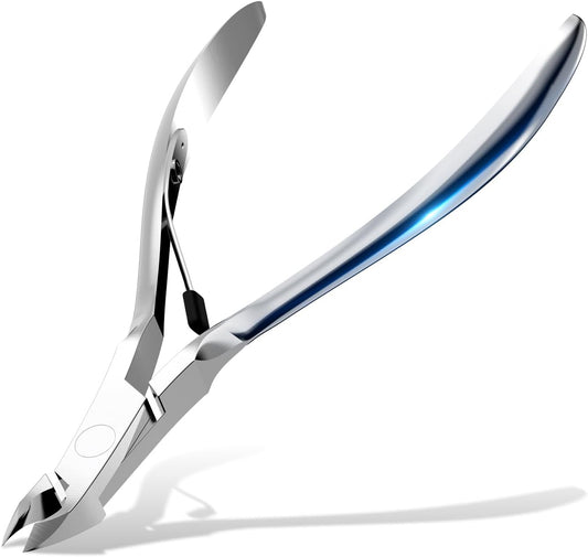 Salon-Quality Cuticle Cutter Nippers Profession Cuticle Trimmer Super Sharp Cuticle Cutter Manicure Nail Cuticle Remover Clippers Tools, 5mm Jaw