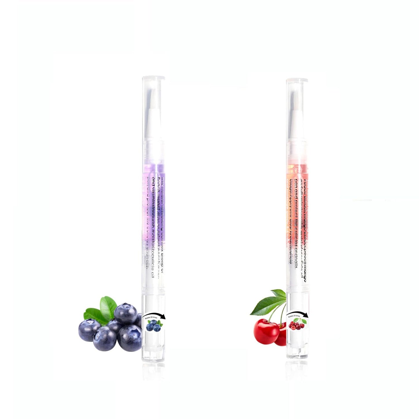 2pcs Cuticle Oil Pen Sweet Almond Nail Growth Serum and Repair Treatment Hydrating Oilfor DryCuticles and Skin CuticleBuddy Revitalize Nailswith Radiant Cosmetics' NailGrowthOil