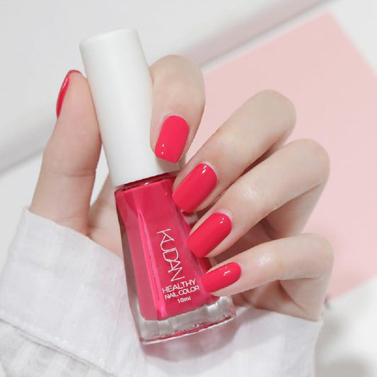 Nail Polish set - Nail Lacquer Quick Dry, Full Size, Vibrant, Colorful, Trendy, Glitter, Glossy, Metallic, Matte Nail Art Nail Shades (N20 Rose red, 52g)