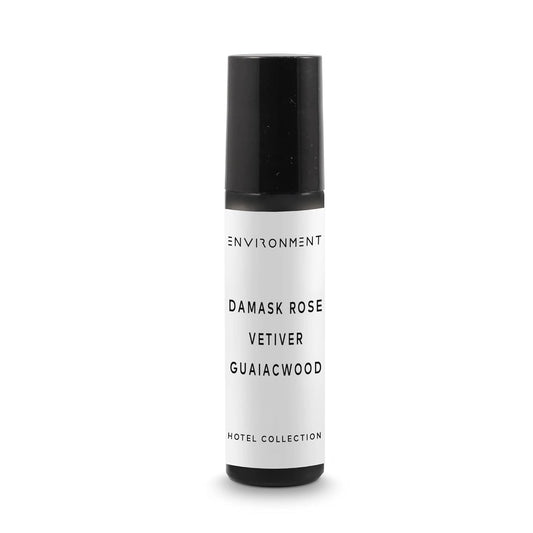 ENVIRONMENT Inspired by 5-Star Hotels FMT 10ml Roll-on Perfume (Damask Rose | Vetiver | Guaiac Wood) Body Oil Fragrance, Roll On Oil, Body Fragrance for Women & Men, Luxury Scent, Vegan, Cruelty-Free