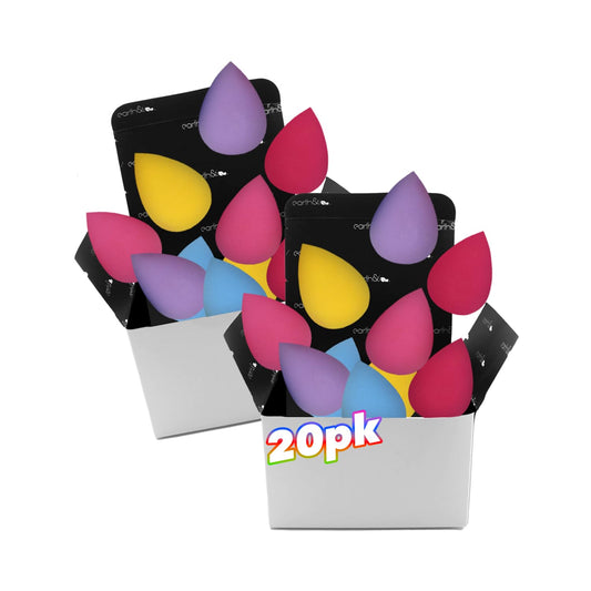 Earth & I 20 Piece Makeup Sponges for Face, Blender Sponge, Make Up Blender Sponges for Face, Foundation Applicator, Makeup Disposable Applicators, Cosmetic Sponges, Make Up Accessories