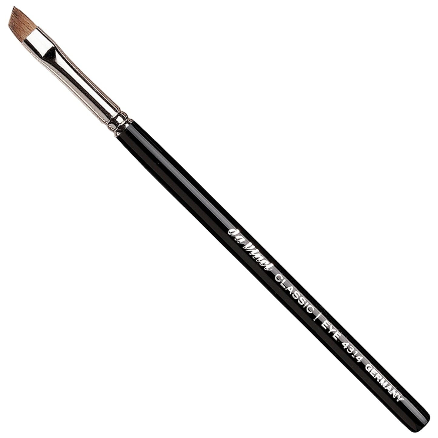 da Vinci Cosmetics Series 4314 Classic Eyeliner Brush, Angled Liner Russian Red Sable, 11.3 Gram