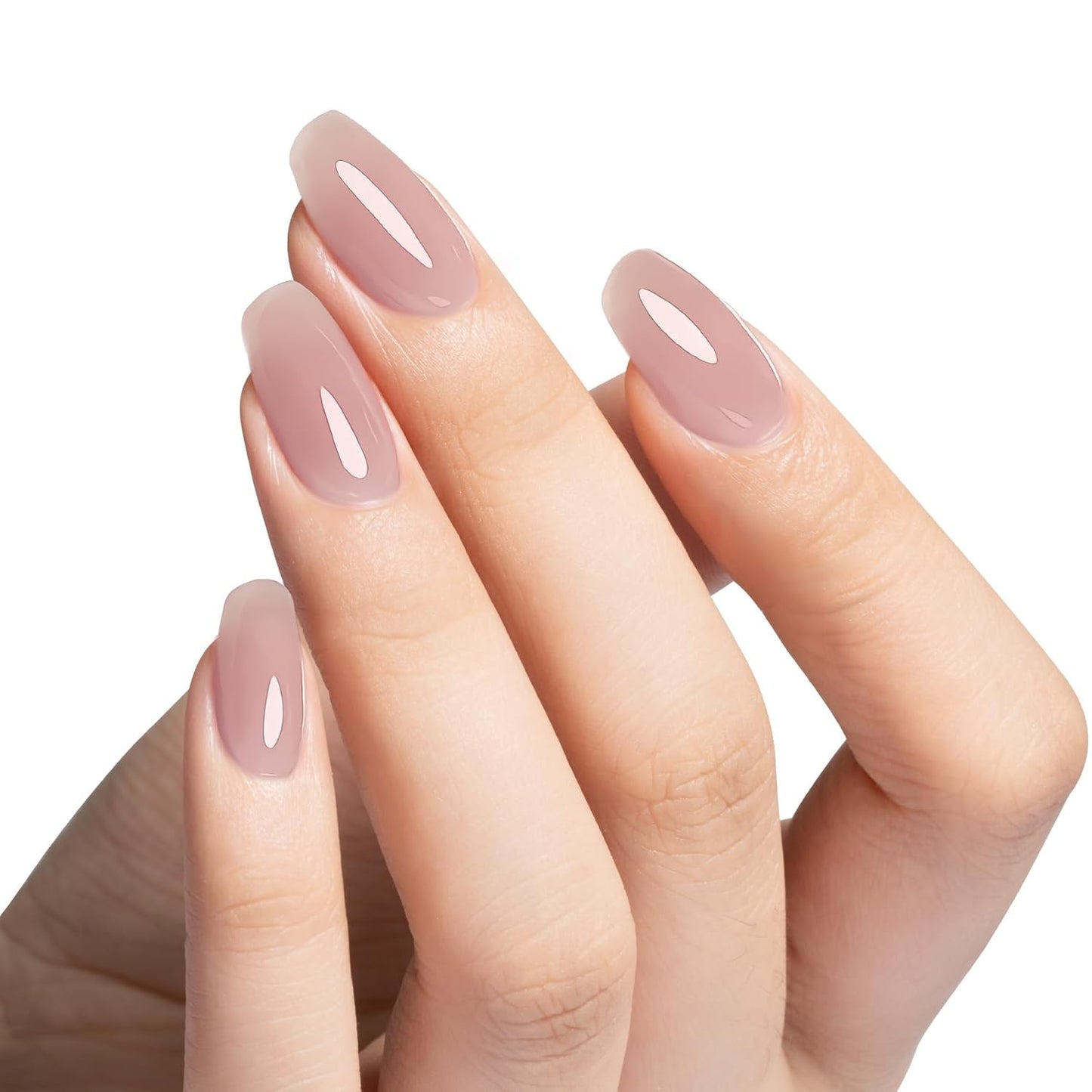 MAYCHAO Light Purple Builder Gel for Nails, 15ml Mauve Nail Strengthener in a Bottle, Nail Extension Hard Gel, Soak Off Long Lasting UV Light Cure