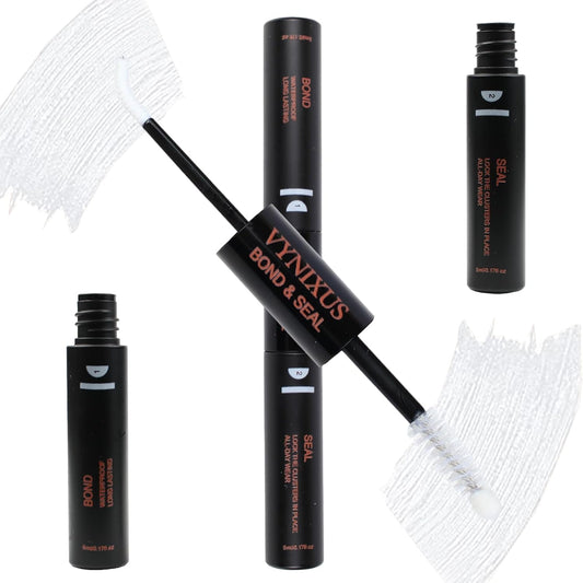 Lash Bond and Seal Waterproof Lash Glue for Eyelash Clusters Lash Cluster Glue Eyelash Glue 2-IN-1 10ml 72H+