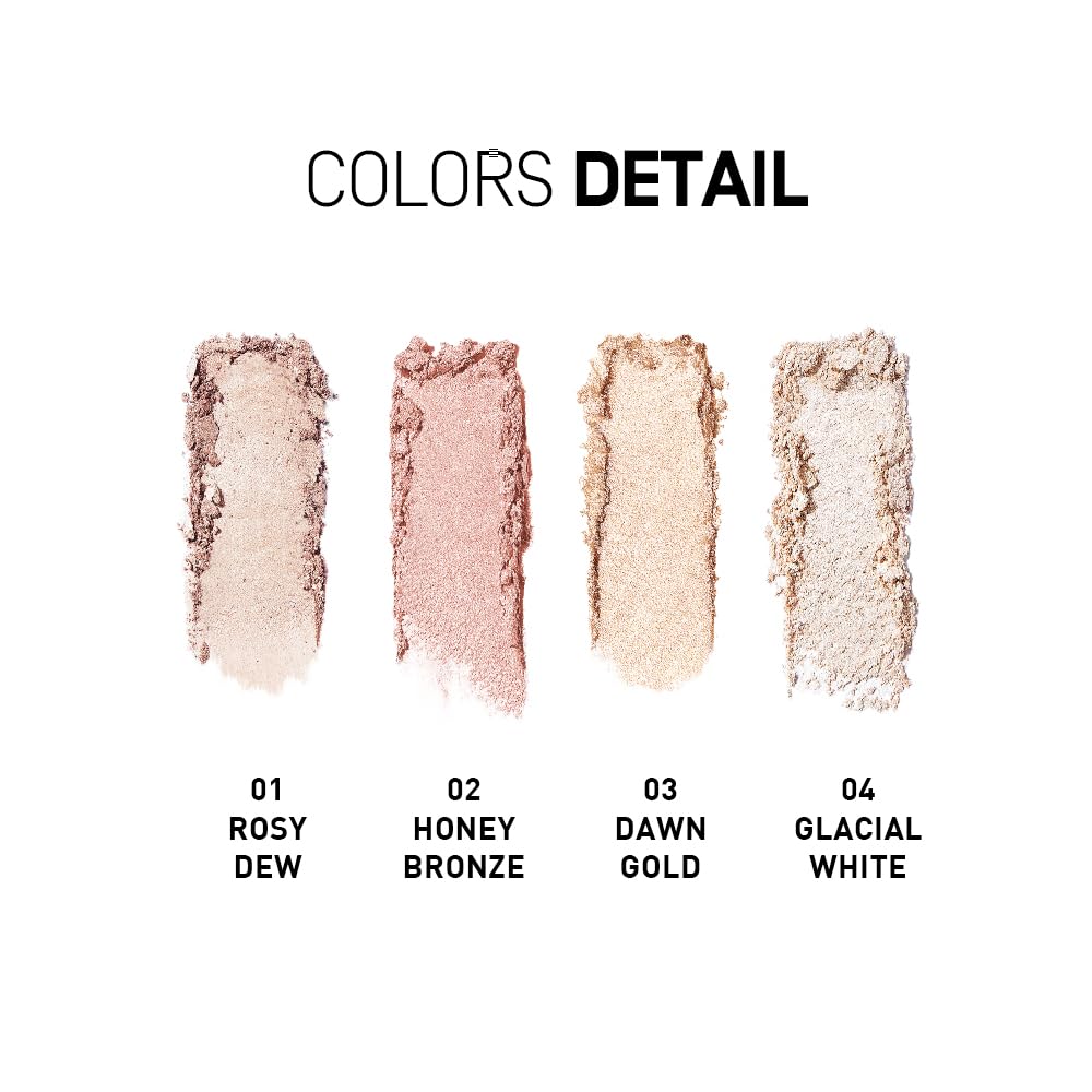 heme Glowy Highlighter Compact 5.5g (01 Rosy Dew)