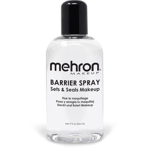Mehron Makeup Barrier Spray | Setting Spray for Makeup | Make up Setting Spray for Face 9 fl oz (266 ml)