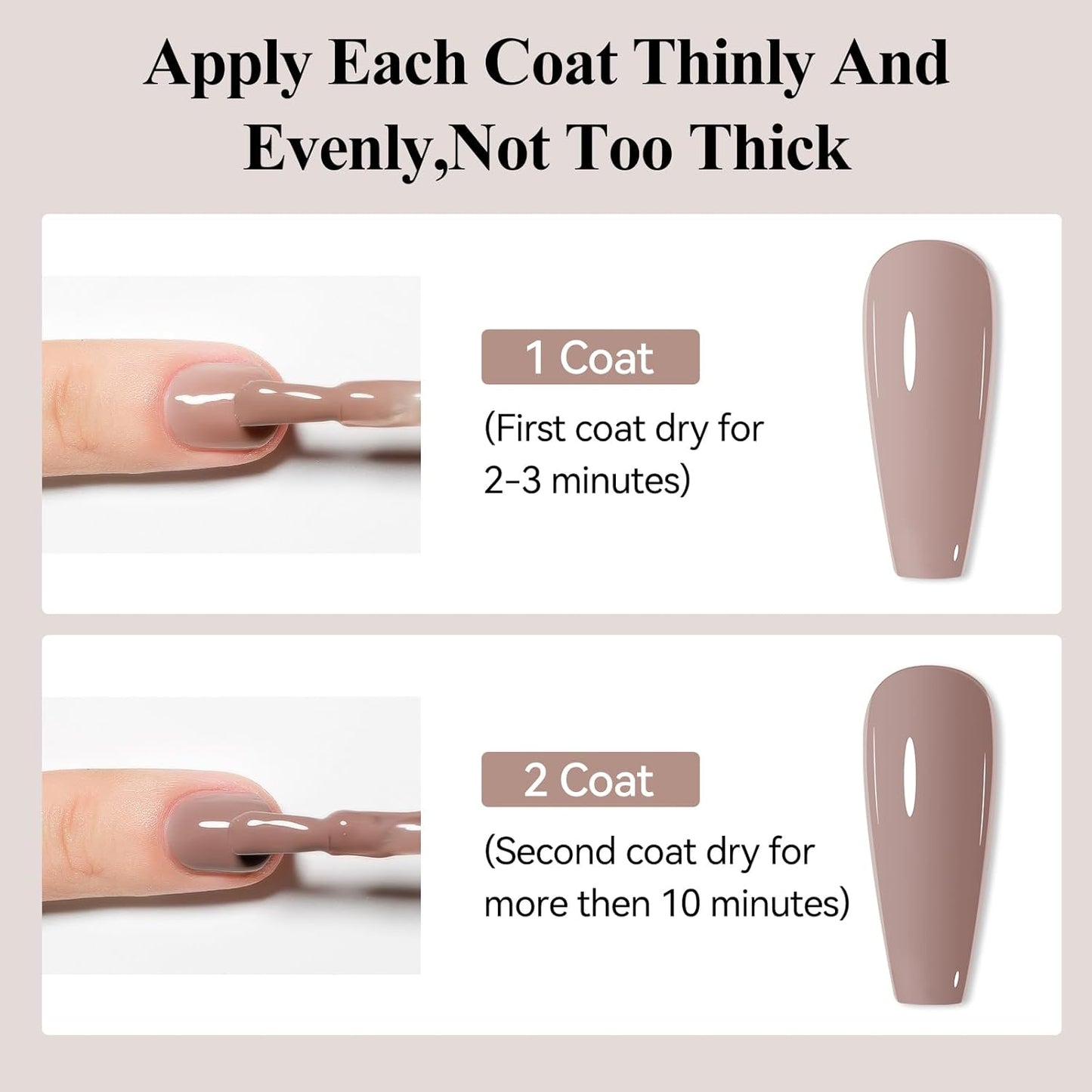 Nail Polish, Air Quick Dry, Neutral Nail Lacquer Non-Gel for Fall and Winter, Nail Art Polish Nail Pigment Oil-based Jelly Fingernail Concealer Polish, 1PC 12ML Long Last Fast Drying