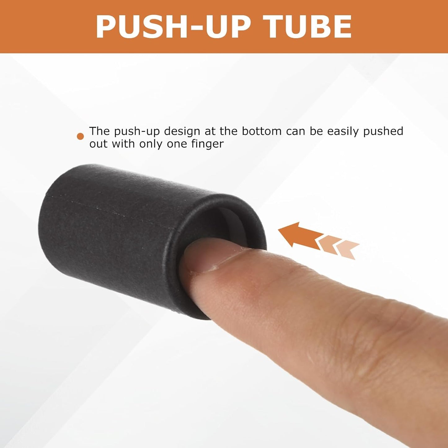 30PC 0.3oz Kraft Paperboard Lip Balm Containers Cardboard Lip Balm Tubes with Lids Refillable Chapstick Tubes Empty Push-Up Style Perfume Lip Gloss Container for DIY Cosmetic Storage