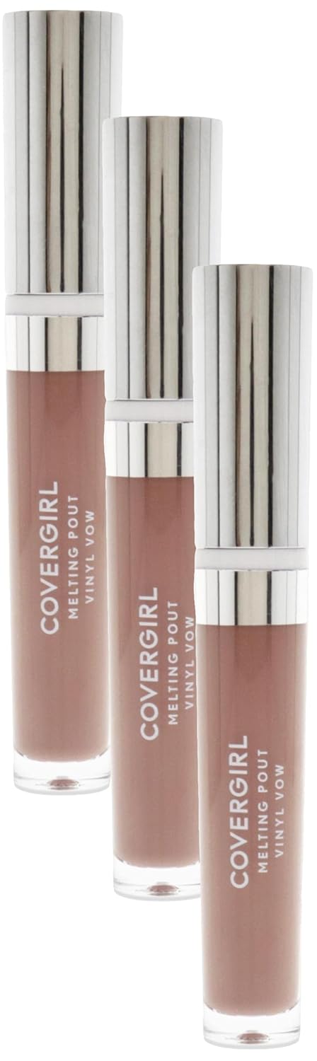 COVERGIRL Melting Pout Vinyl Vow, Toasted, 0.11 Ounce (Pack of 3)