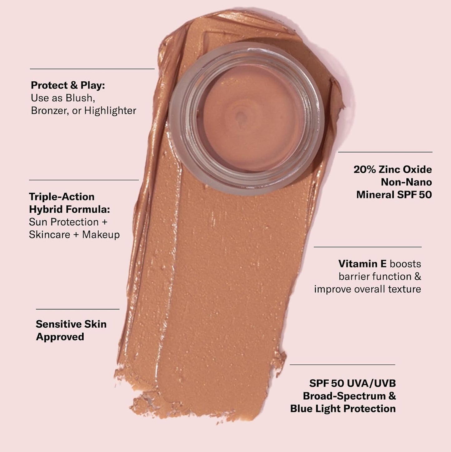 SPF 50 Color Balm - Bronze Jolie 5ml