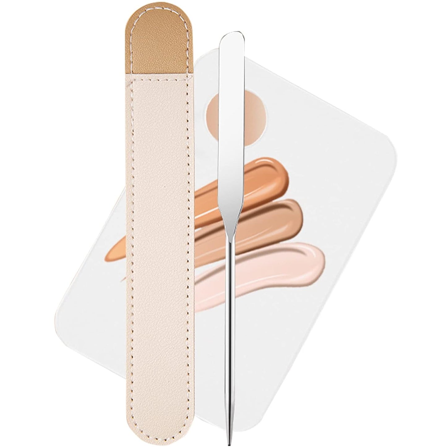 Makeup Spatula Korean,Foundation Spatula, Picasso Makeup Spatula, Korean Makeup Spatula, Picasso Spatula Makeup Korean Foundation Spatula Korean, Korean Spatula Makeup, Picasso Spatula Makeup (A)