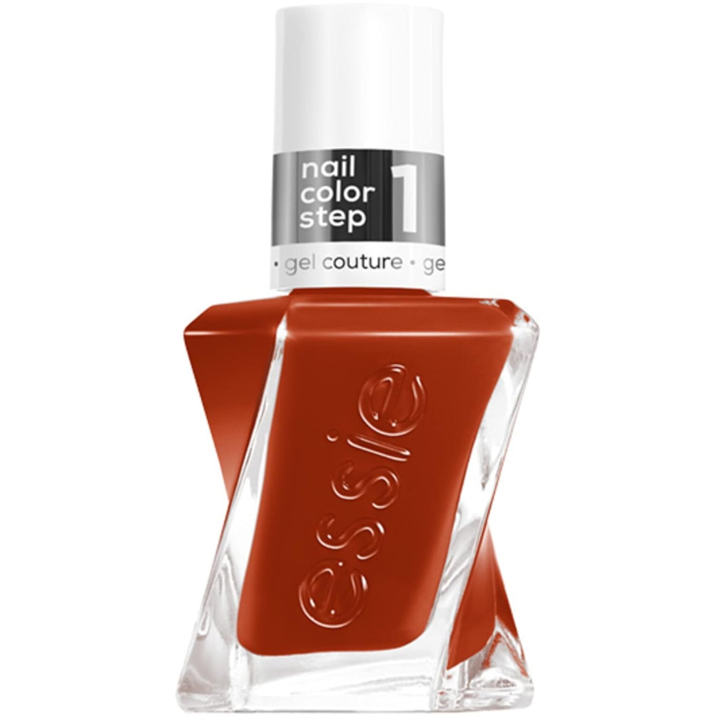 essie Gel Couture Nail Polish, Long-Lasting Amber Brown Nail Polish, Vegan, Fab Florals, 0.46 fl oz