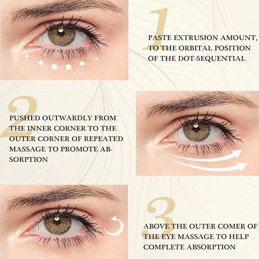 Lift Firming Eye Cream, Polypeptide Anti-Aging Eye Cream for Removing Wrinkie Dark Circles Eye Bags Nourishing Under Eye Eyelid Serum Skin Care