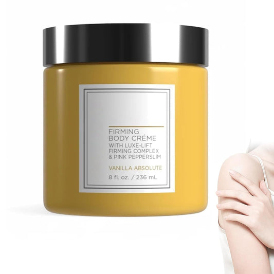 Champagne Lift Body Creme,lift firming body creme, with Luxe-Lift Firming Complex & Pink Pepperslim,Deep Hydration & Smoothing, Hydrates Dry Skin Arms & Legs (Vanilla)