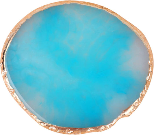 1 Piece Nail Art Palette Nail Polish Palette Mixing Palette Makeup Plate Nail Plates for Nail Art Nail Tip Holder Nail Art Display (1 royal blue)