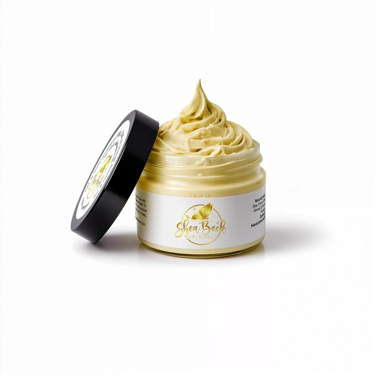 Body Butter Blend: Natural Shea, Cocoa, & Mango w/Jojoba Oil for Radiant Skin and Beard | Moisturizing (8 Oz, Cake Batter/Butter Cream)