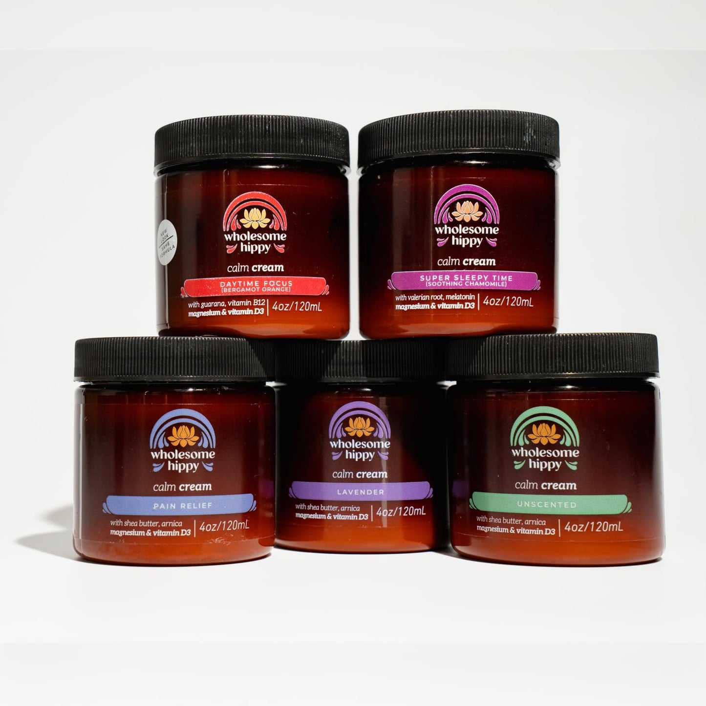 Magnesium Calm Cream – All Natural Body Butter with Magnesium, Vitamin D3, Arnica & Turmeric – Soothing Moisturizer for Skin Wellness & Relaxation – 4oz