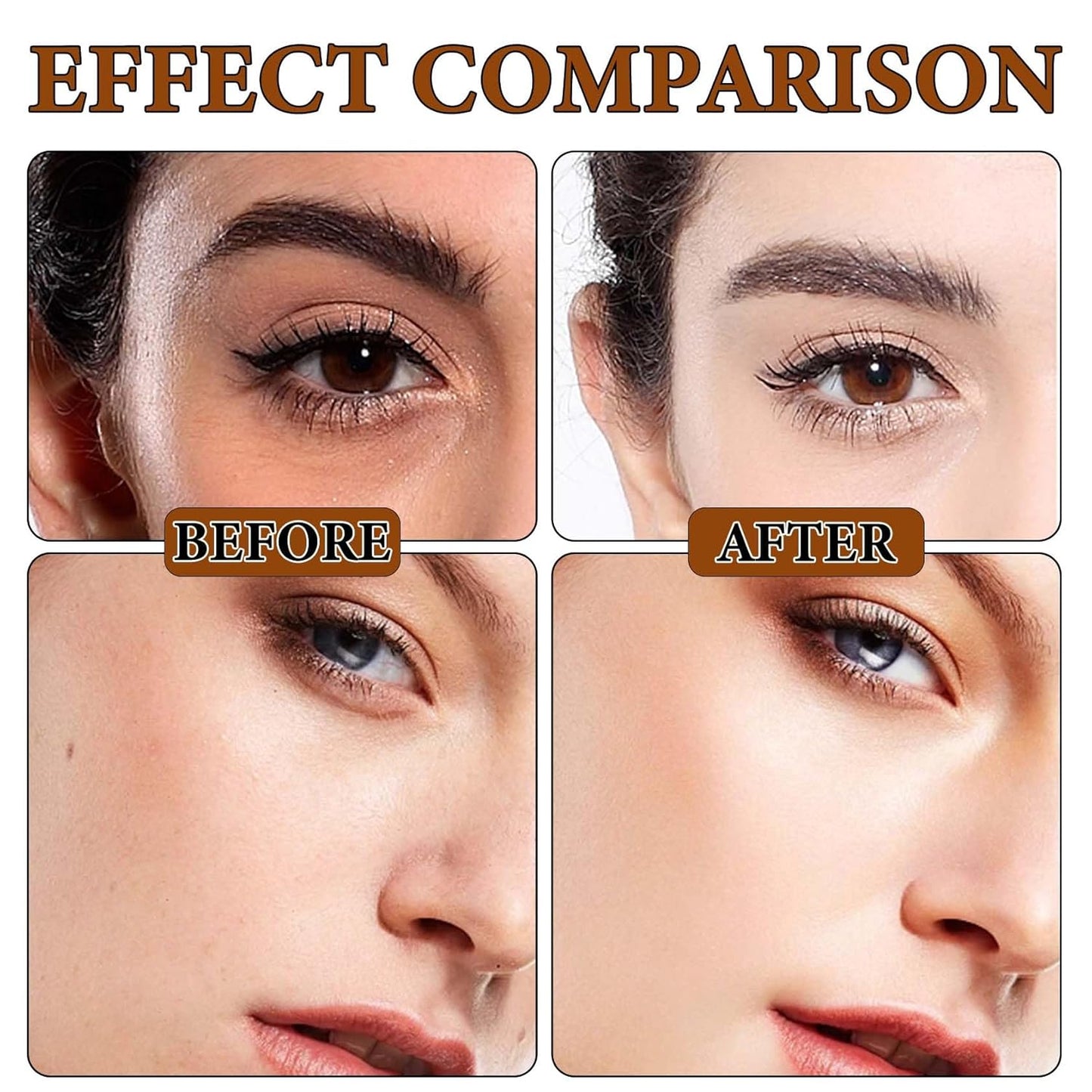 6 Colors Correcting Concealer Contour Palette,Concealer Cream Contour Makeup Palette,Contouring Foundation Highlighting Makeup Kit with Brush（02#）