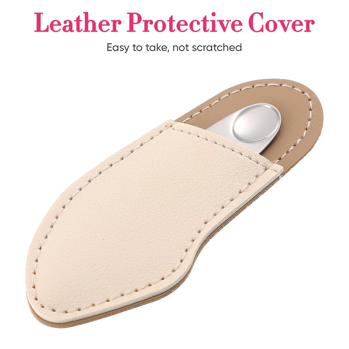 POPETPOP Makeup Spatula Foundation Spatula- Korean Cosmetic Spatula, Stainless Steel Facial Spatula Professional Foundation Palette Mixer Facial Cosmetic Makeup Tool