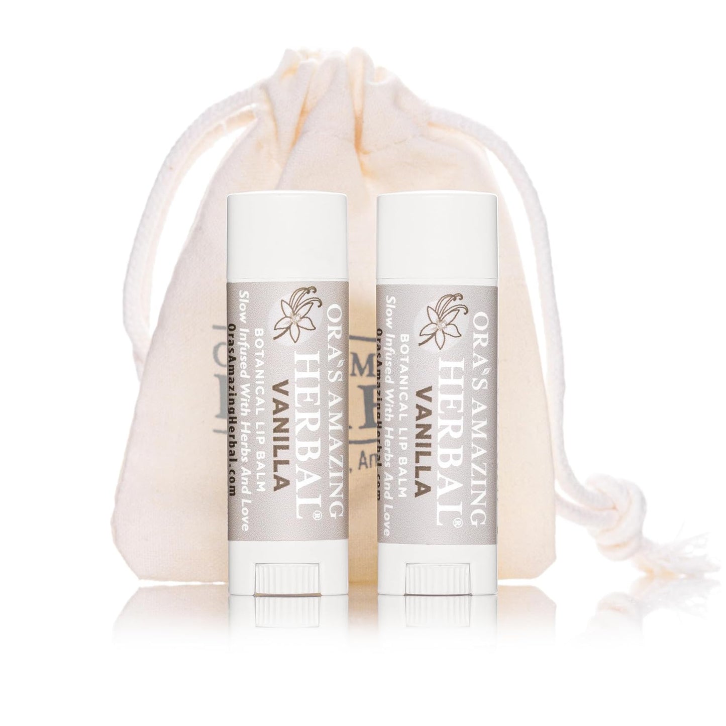 Soothing Natural Vanilla Lip Balm, Beeswax, Calendula Lip Balm, Dry Cracked Lips, Perioral Dermatitis, Organic Coconut Oil No Synthetic Fragrance