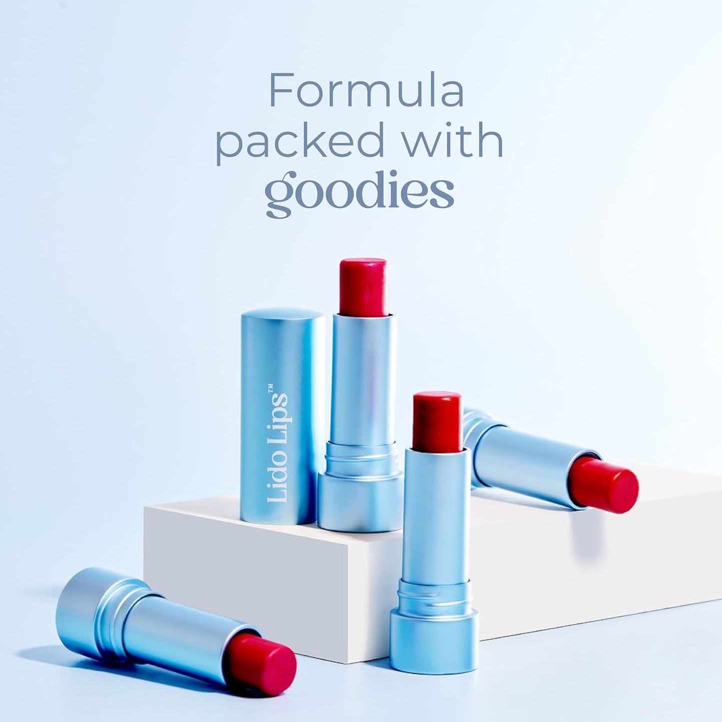 Tinted Lip Balm. Moisturizing Sheer, Buildable Lip Color with Hyaluronic Acid, Vitamin E and Rich Oil, Perfect Revitalizer for Chapped Lips. Beauty Plumper Moisturizer 0.21oz - Rosy Bloom