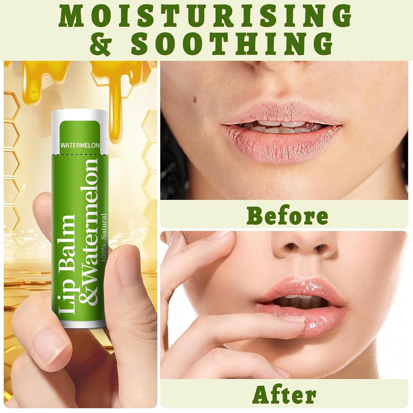 500 Pcs Lip Balm Bulk, 12 Flavored Organic Natural Lip Balms for Gifts Party Favors, Moisturizing Bulk Lip Balms for Dry Cracked Lips, Bulk Lip Balm with Vitamin E and Coconut Oil (4.2g/0.15oz)