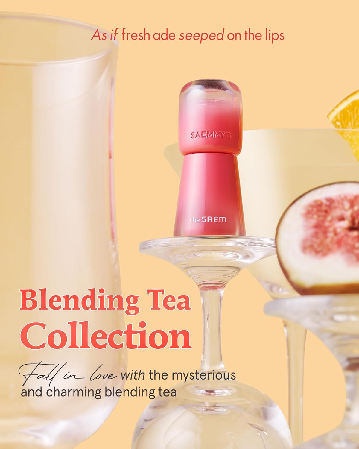 THESAEM Saemmy's Ade Shot Tint (02, 05) - Korean Lip Titnt, Water Gel Lip Stain with Plump Glowy Moisturizing Finish, Buildable Radiant Gloss, Long-Lasting Comfort, 0.1 fl.oz.