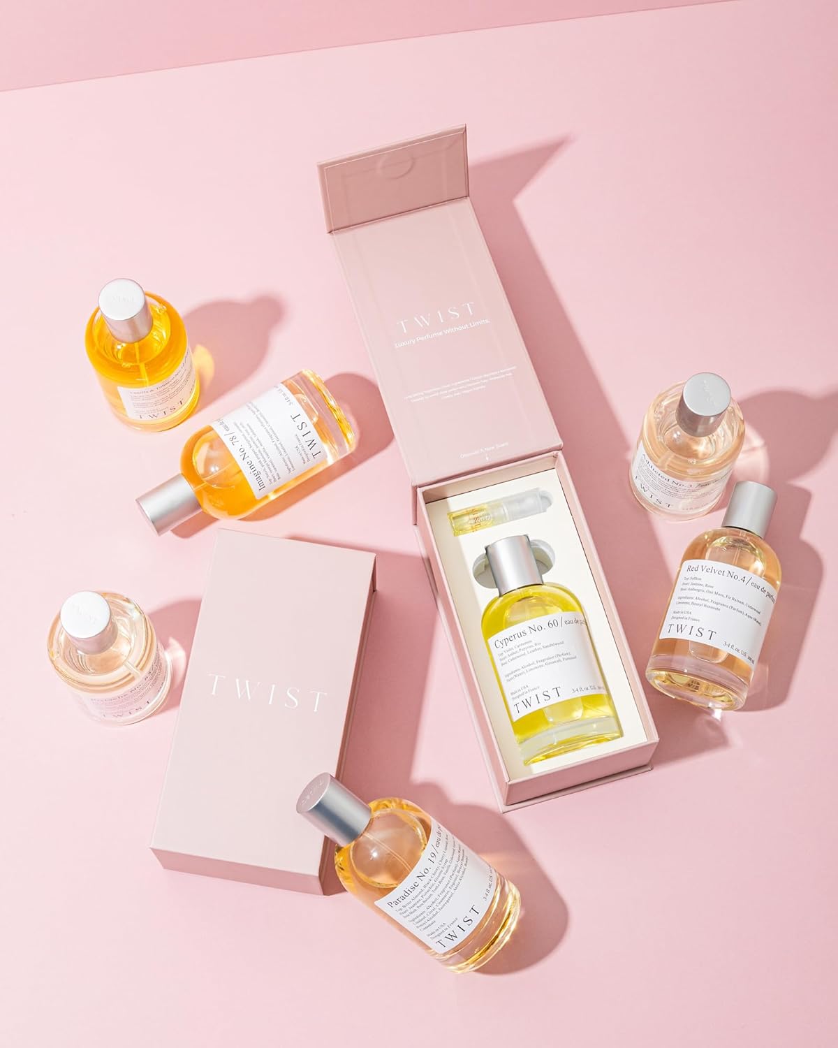 Twist Unica No. 13 - Eau De Parfum Inspired by Calv. K One, Long-Lasting Perfume For Women & Men, Green Tea & Bergamot, Vegan, Clean Ingredients, Unisex, Fragrance - Spray 100 ml | 3.4 fl. oz.