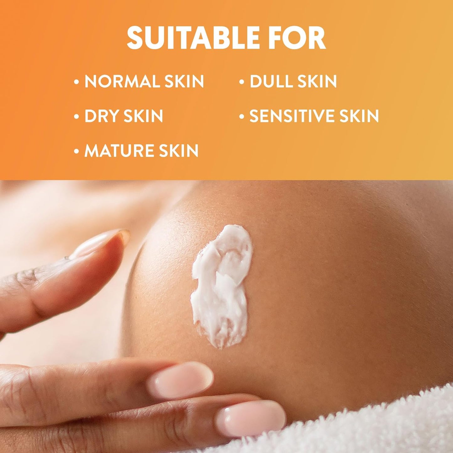 By Nature Glow Vitamin C + Caffeine Body Balm for Dark Spots – Hydrating Skin Moisturizer with Whipped Shea Butter – Vegan, Cruelty-Free, Made in New Zealand (6.8 oz)