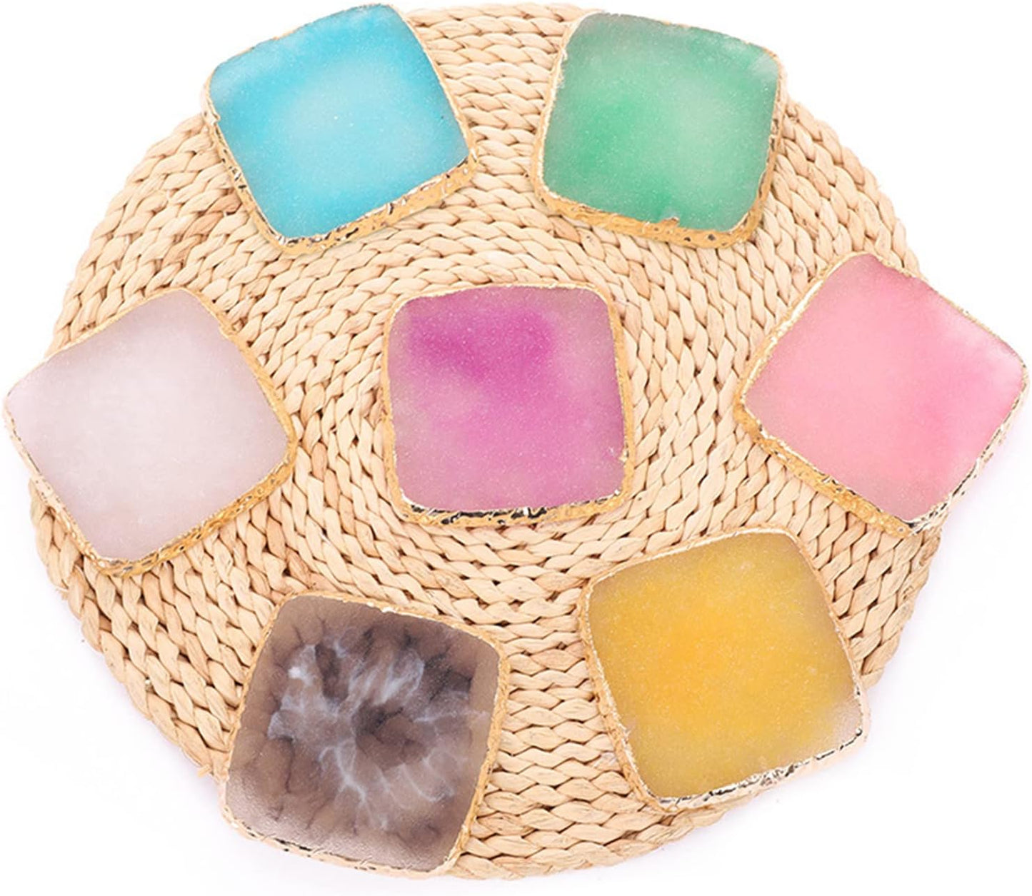 1 Piece Nail Art Palette Nail Polish Palette Mixing Palette Makeup Plate Nail Plates for Nail Art Nail Tip Holder Nail Art Display