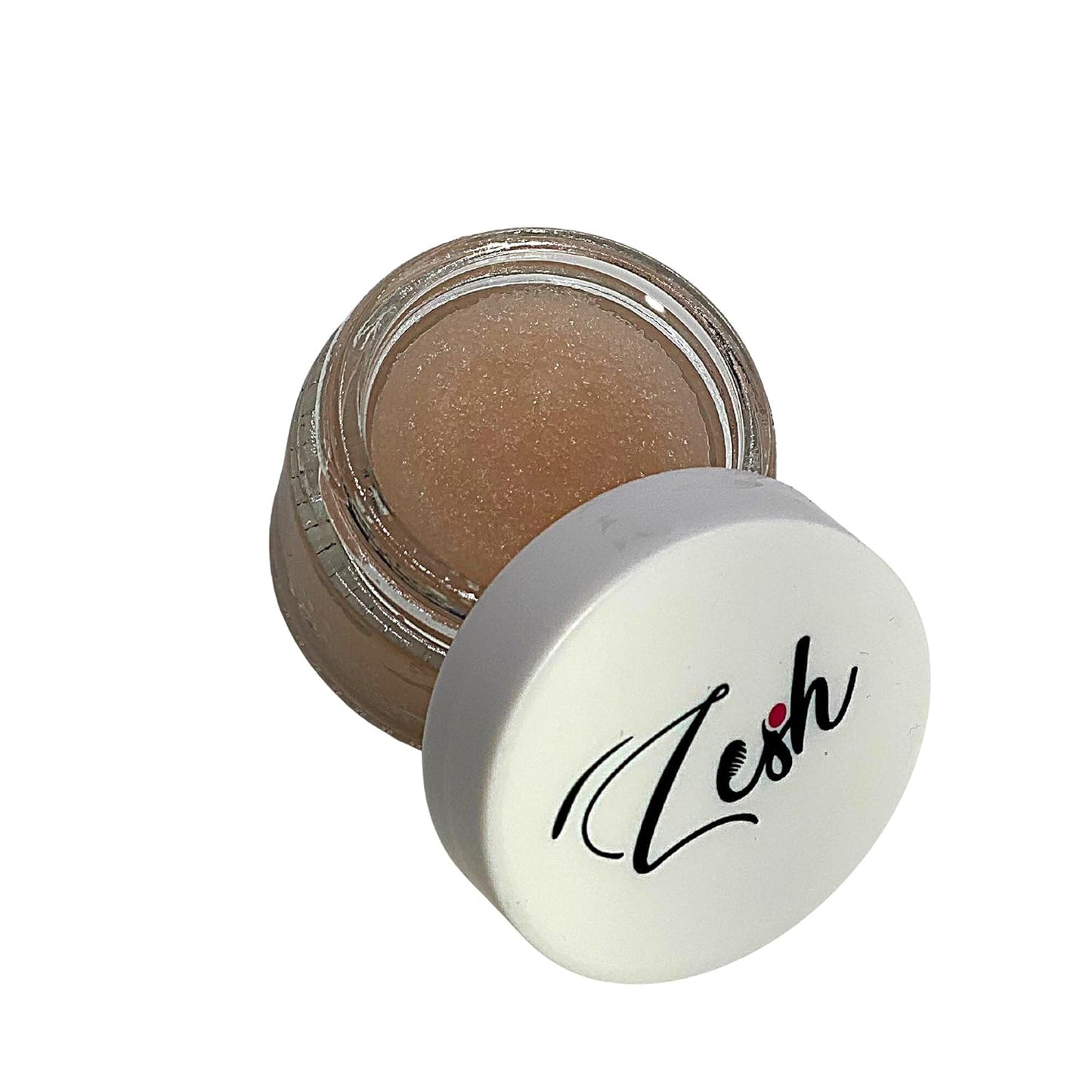 Organic Lip Scrub - Enriched with Organic Coconut Oil, Shea Butter, Avocado Oil, Jojoba Oil, and Vitamin E, Exfoliates and Hydrates Dry or Chapped Lips, Made in Canada, 70g