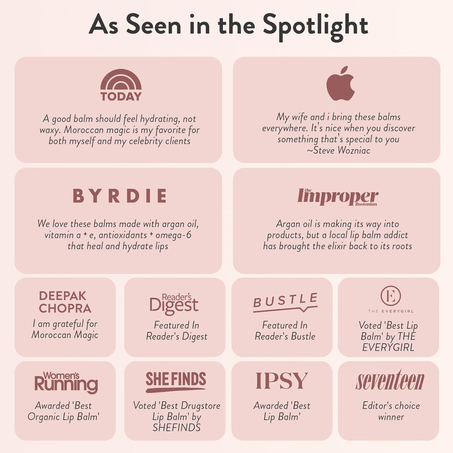 Moroccan Magic Organic Lavender Vanilla Lip Balm 3 Pack | Ultra-Hydrating Argan & Essential Oil Lip Moisturizer + Vitamin E | Natural Chapstick for Dry Lips | Smooth, Non-Toxic | Organic Lip Balm