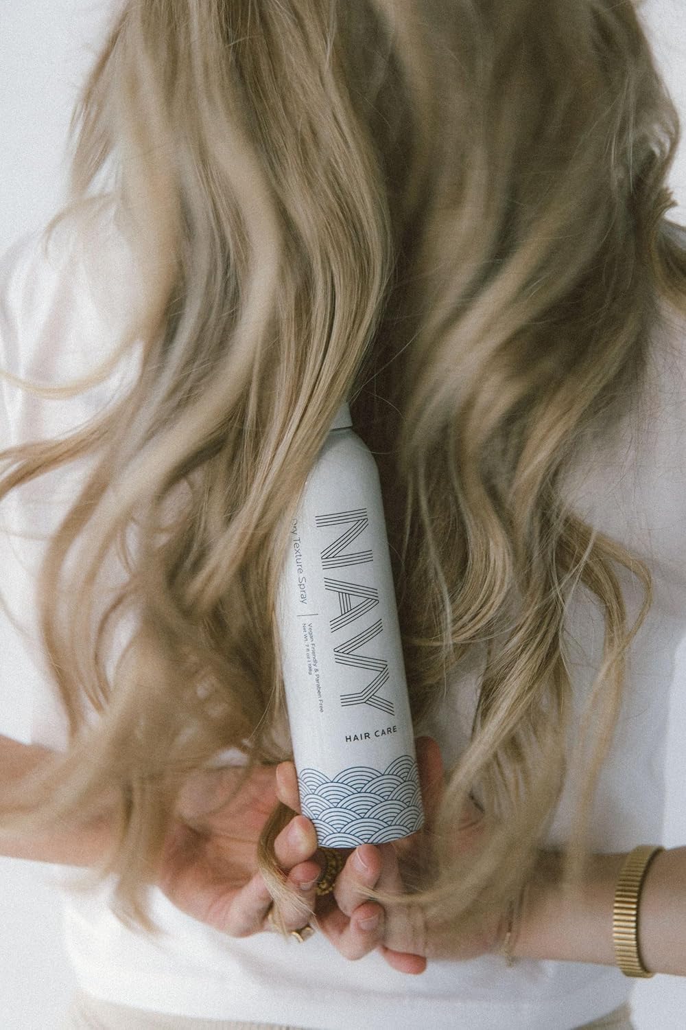 NAVY HAIR CARE Dry Texture Hair Spray | Volumizing + Adds Instant Thickness | Lightweight Styling Spray for Fine Hair | Non-Drying Formula with Sunflower Oil | 7 oz (Pack of 2)