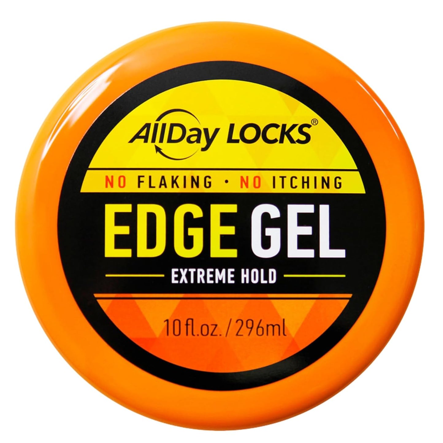 AllDay Locks Edge Gel (10 oz) | Extreme Hold, Moisturizing Edge Control Smoother | Eucalyptus, Rosemary, Olive Oil | No Frizz, Flakes, or Grease | Sleek 'n Slay Edge & Baby Hairs | 10 oz