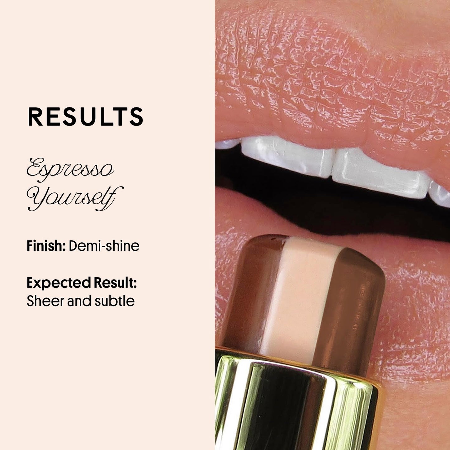 Winky Lux Affogato Tri-Color Tinted Lip Balm – Hydrating Lip Care with Jojoba Oil & Vitamin E, Sheer Nude Tint, Vanilla Coffee Scent, Moisturizes and Softens Dry Lips