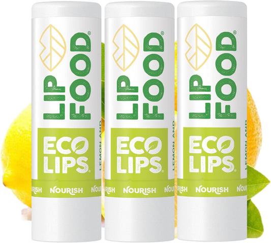Eco Lips Lip Food - Nutrient Dense & Organic Lip Balm (Nourish)