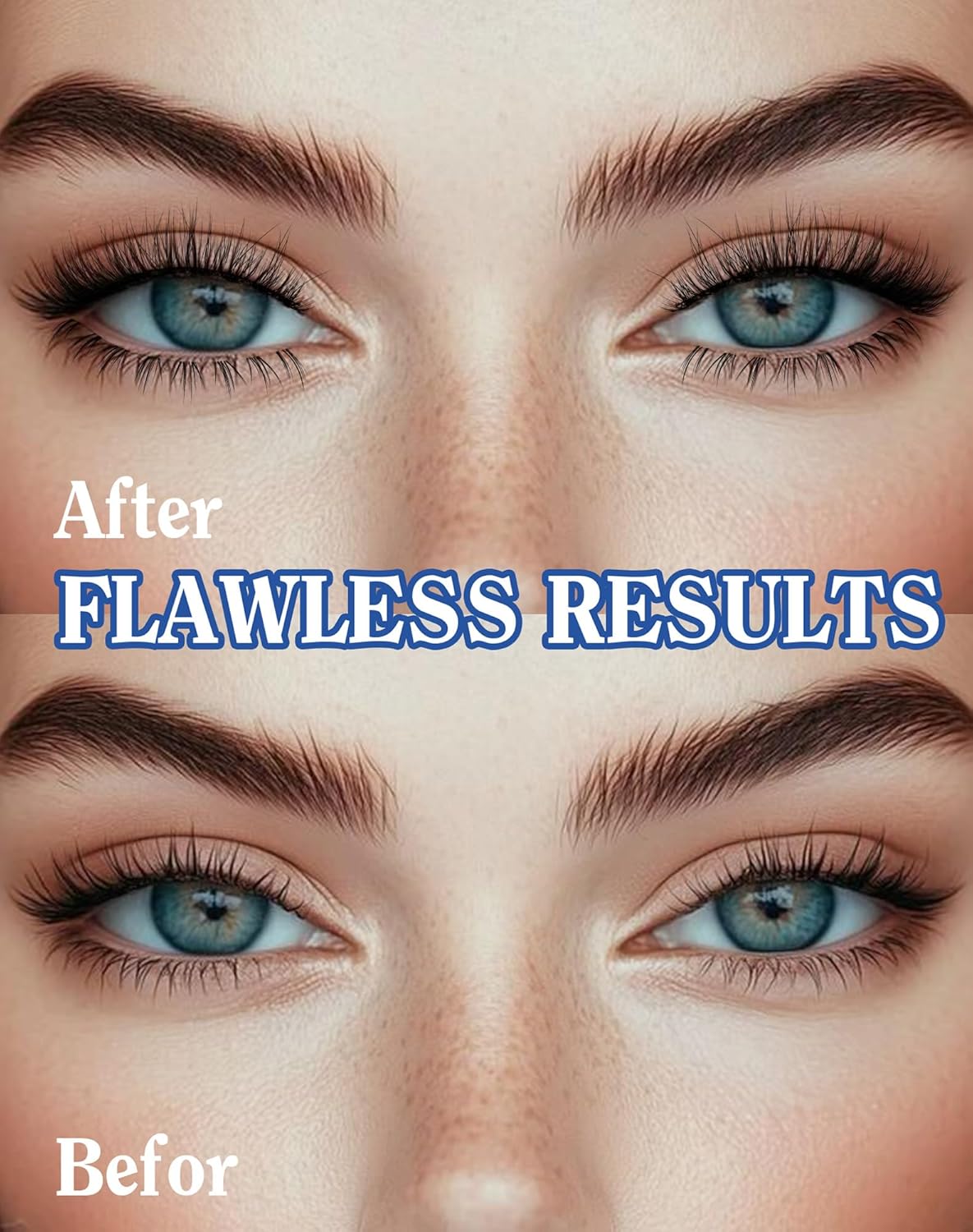 Bottom Lashes Natural Everyday Wispy Lashes Natural Look Flared Eyelashes False Lower Lashes Soft Fluffy Lashes False Eyelashes 7 Pairs B-1