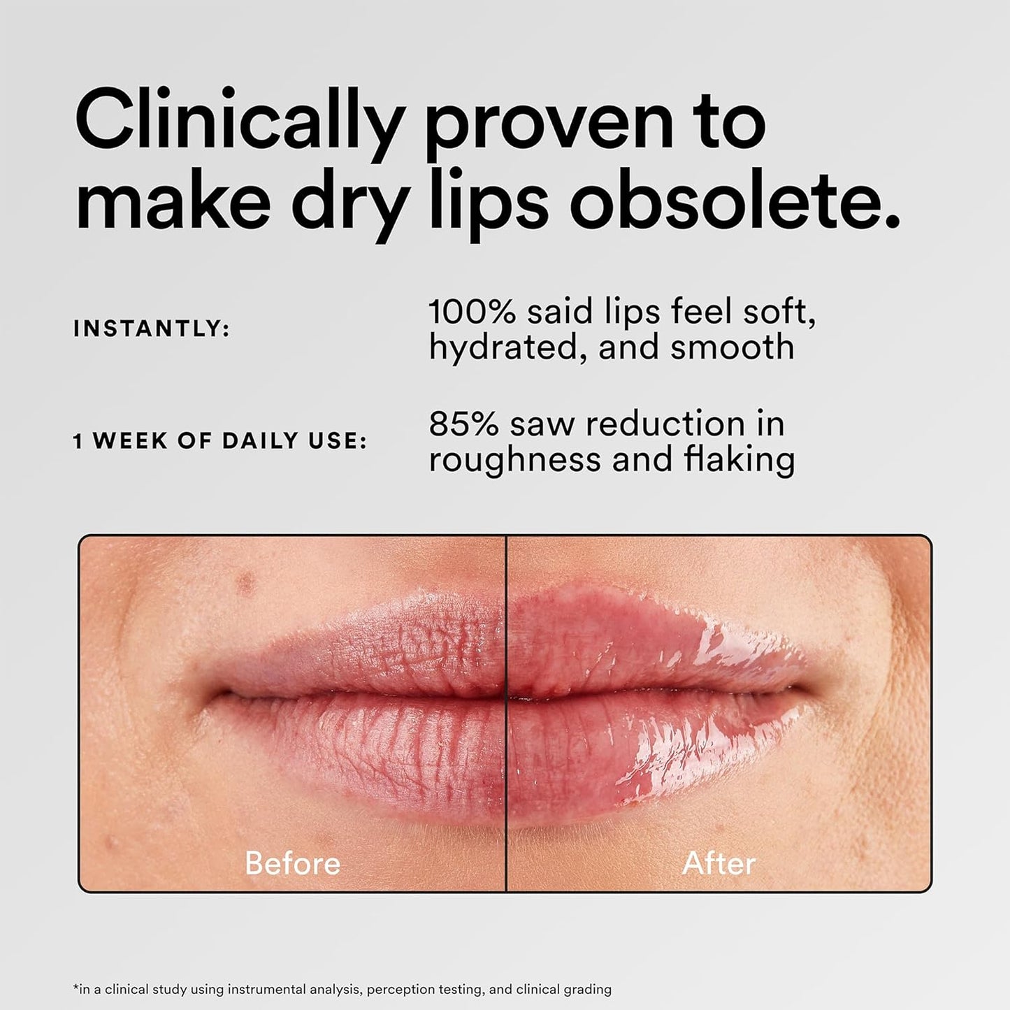 Experiment Softwear Smoothing Lip Treatment - 24hr Hydration with Squalane, Glycerin & Pomegranate Sterols - Intensive Moisture & Repair for Extra Dry, Flaky Lips - Vegan Lip Balm, .34 FL OZ