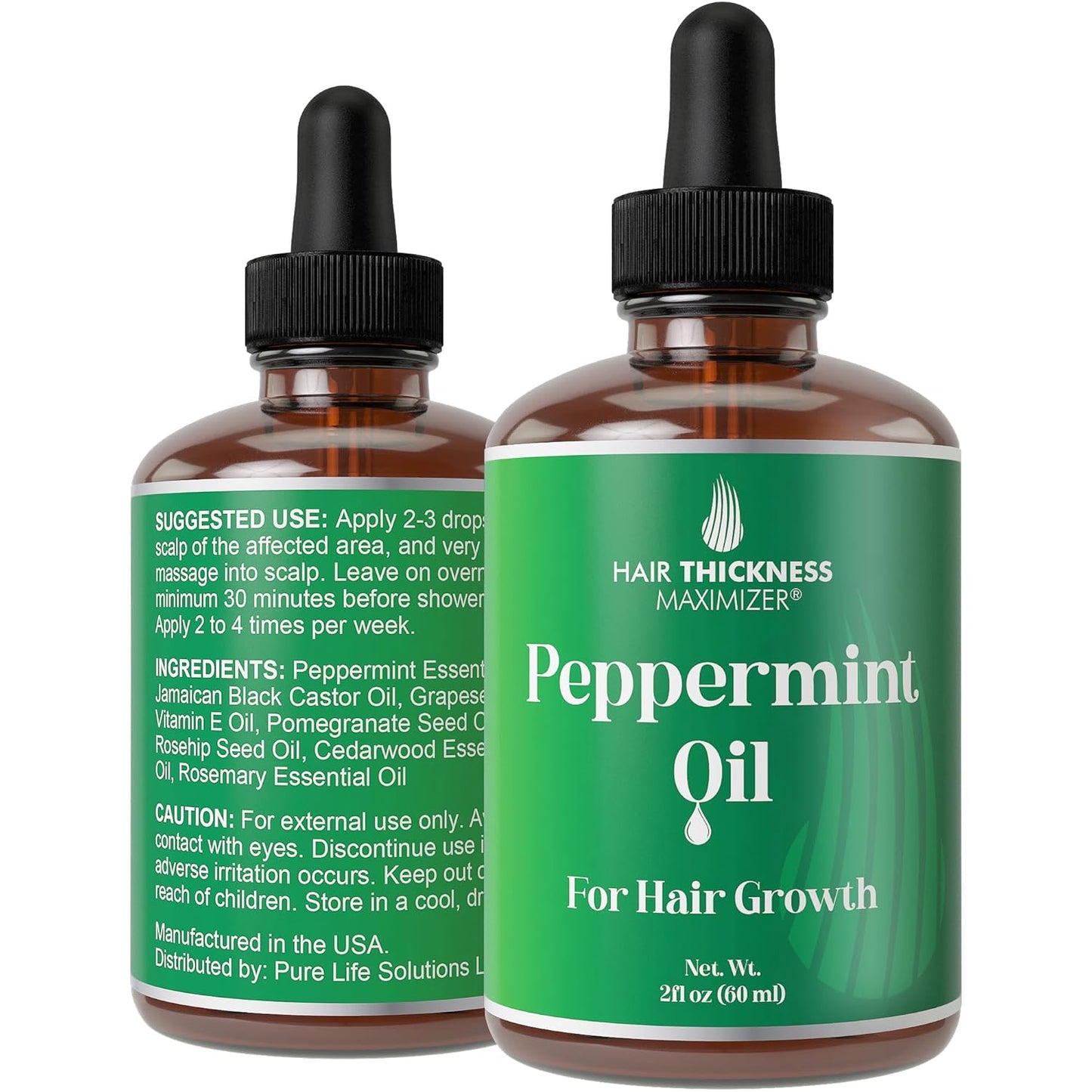 Peppermint Hair Growth Oil 2oz